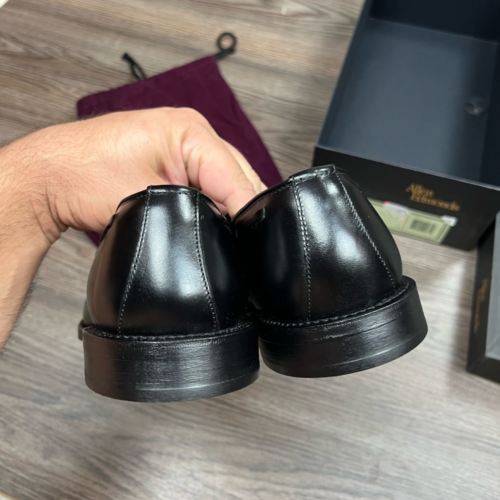 NEW Allen Edmonds Grayson Black Tassel Loafers 9 D - Picture 5 of 11